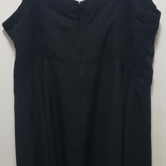 WOMENS OLD NAVY BLACK STRAP SUMMER DRESS SIZE LARGE - Picture 3 of 5